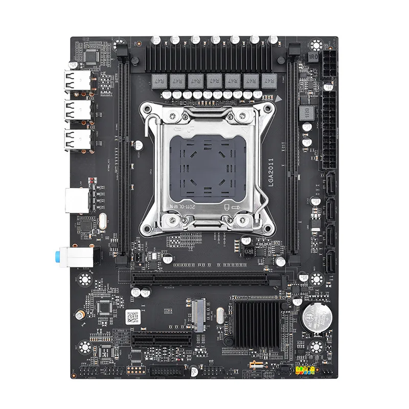 

Computer desktop main board 2011 pin processor DDR3 memory support M.2