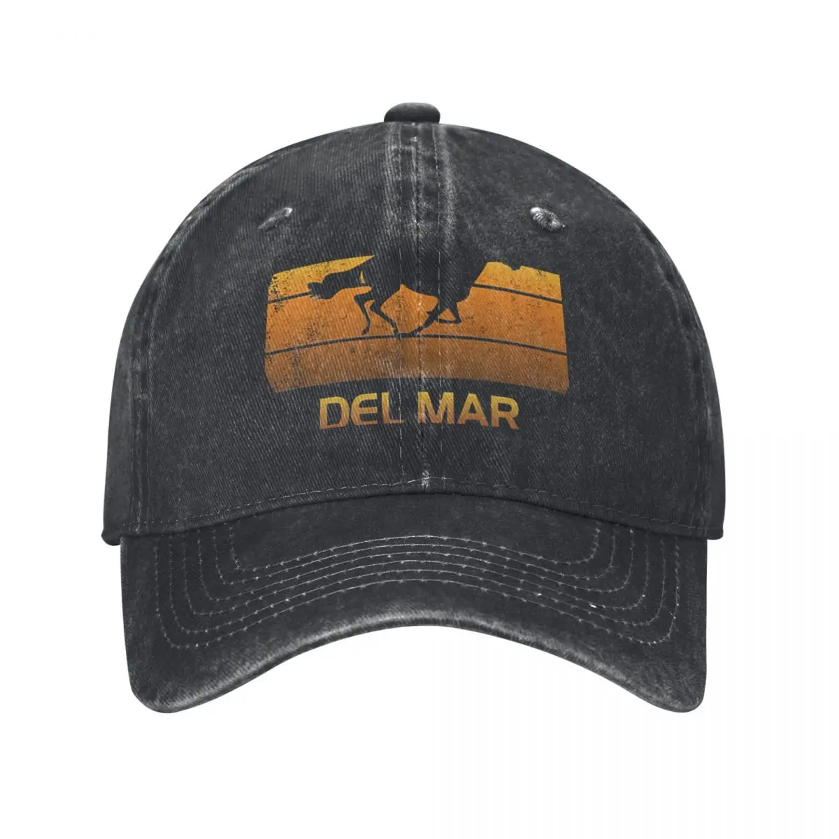 

Del Mar California Horse Racing Fan Park Premium Baseball Cap Sports Cap Anime Women's Beach Outlet 2025 Men's