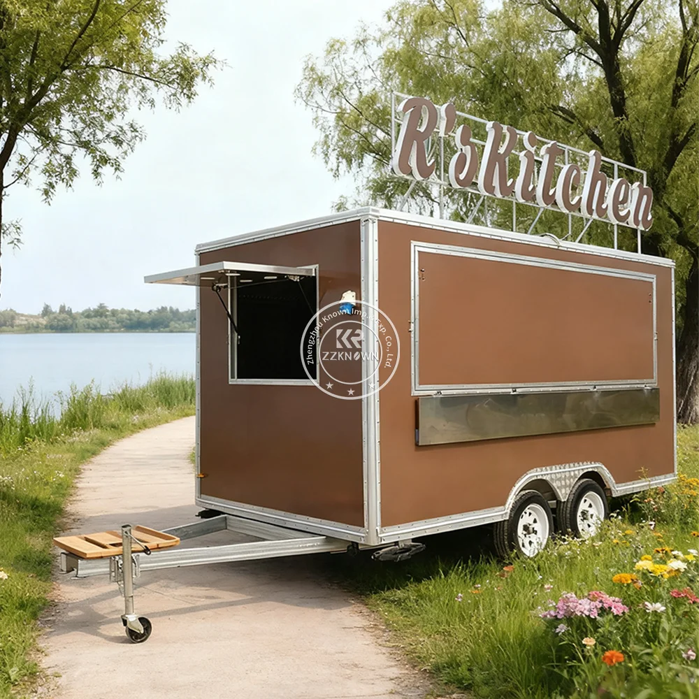 

Preferential Manufacturer Hot Dog Coffee Ice Cream Food Cart Catering Concession Food Trailer Food Truck With Fully Equipped