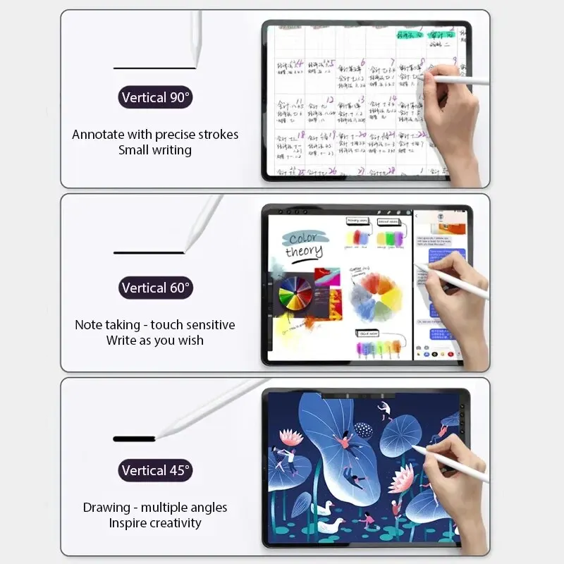 قلم عالمي لهاتف أندرويد اللوحي القلم الهاتف المحمول لقلم أبل 2 قلم iPad العام لملحقات لوحة شاشة اللمس