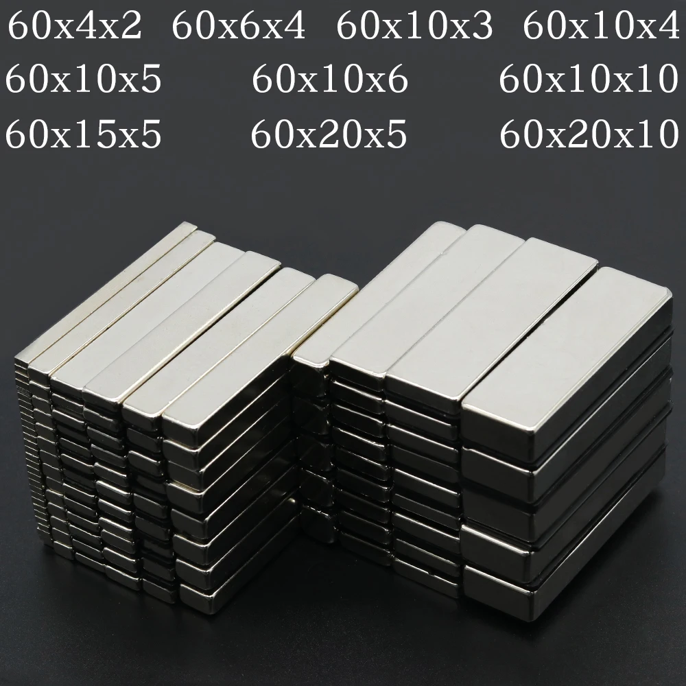 

N35 Super Powerful Neodymium Magnet block Magnets NdfeB Strong Permanent Magnetic imanes Refrigerator Magnets