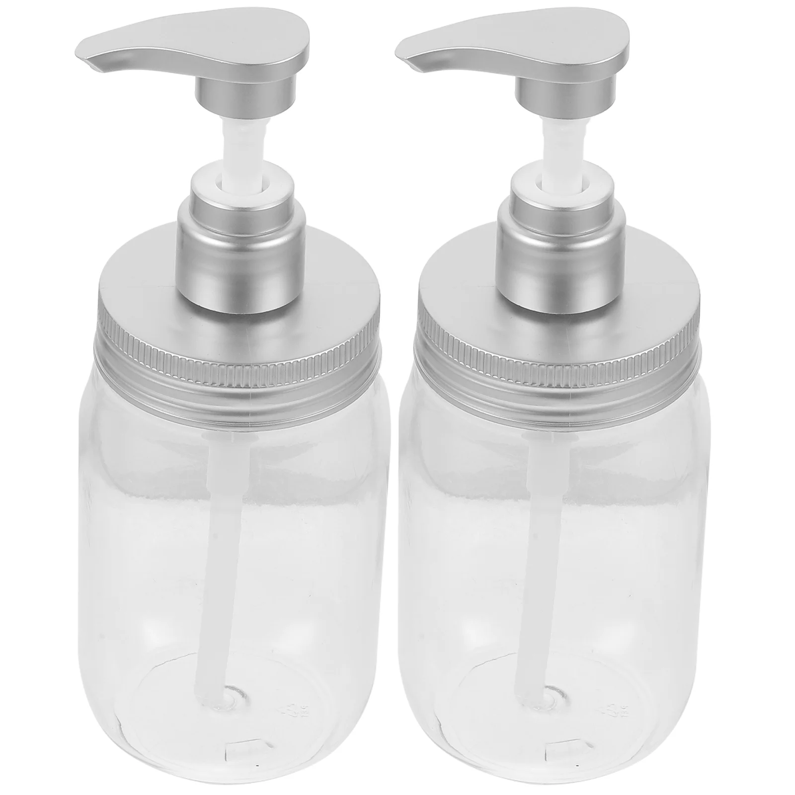 

2 Pcs Shampoo Bottle Travel Bottles Lotion with Pump The Pet Liquid Soap Dispenser