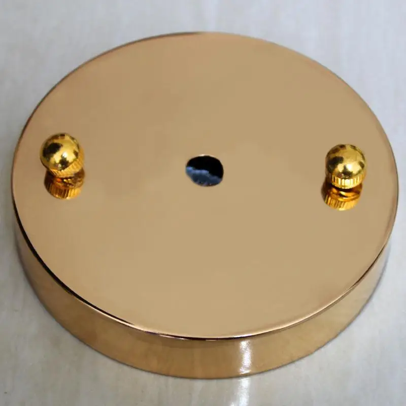 1 Piece 10CM Ceiling Base Plate Round Metal Pendant Light Accessories