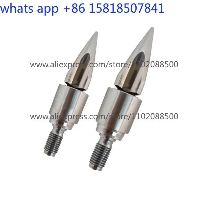 1 pcs  molding machine glue head over glue  screw head rocket head check ring three-piece set SKD61 double alloy