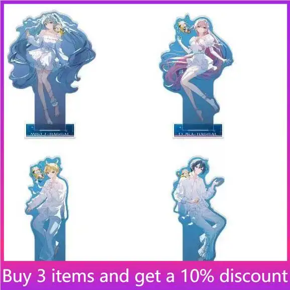 

Piapro Characters Little Raccoon 2025 Ver. Acg Stand Miku Acrylic Stand Kagamine Rinstanding Plate Megurine Luka Ornaments Toys