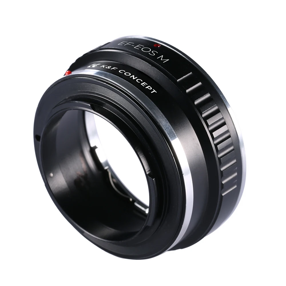 حلقة محول العدسات K&F لعدسات Canon EOS EF FD FL M42 PK MD OM Nikon F G C/G Leica M إلى جسم كاميرا Canon EOS M Mount #3