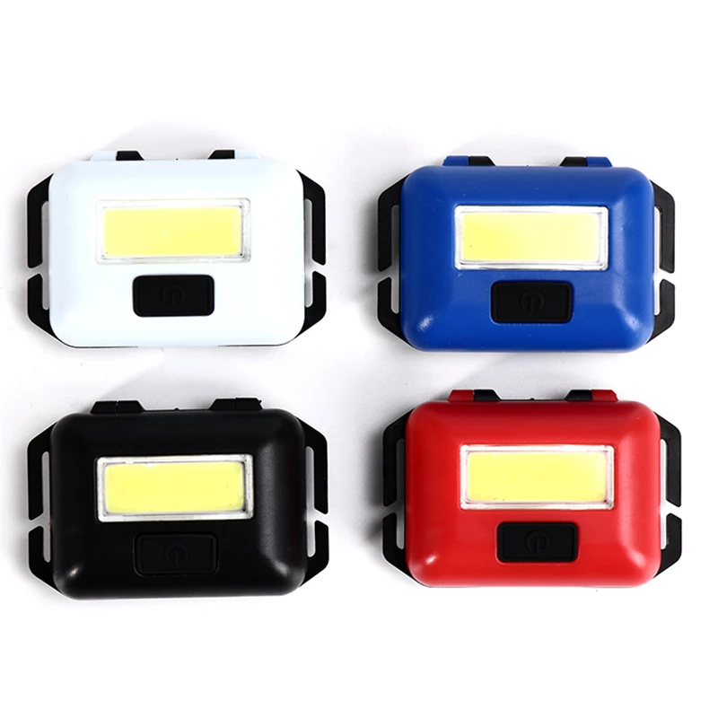 Ultra Bright COB LED Headlamp Mini 3 Lighting Modes Headlight Waterproof Head Lamp Portable Head Flashlight Head Front Light