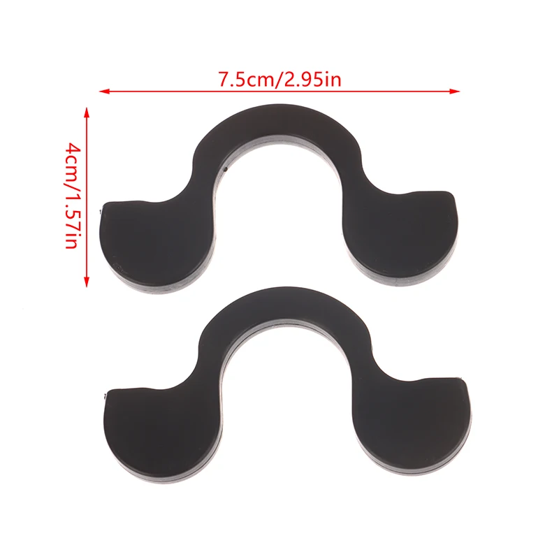 【L】1Pair  Anti-skid Rubber Motorcycle Bike Stands Wheel Support Frame Stand Swing Arm Lift Tripod Hooks Rubber Accessories