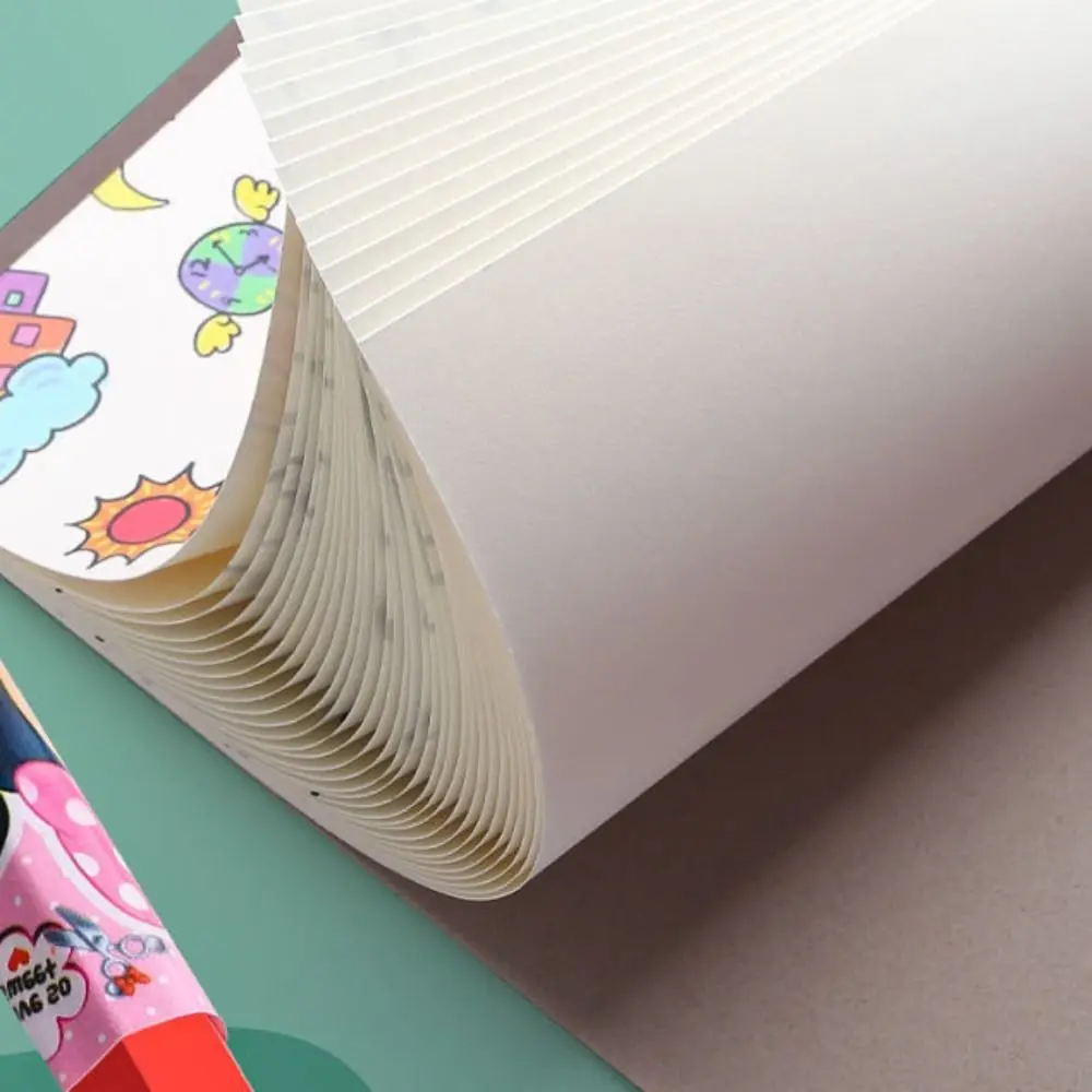 휴대용 종이 그림책 30 매 크리 에이 티브 낙서 그림책 손으로 그린 ​​책 미술 그림 용품