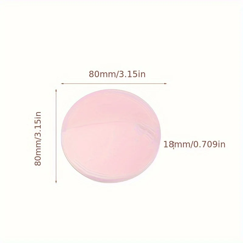 Portable Foldable Travel Mirror With LED Light, Compact Cosmetic Mirror, 10x Magnifying Mirror, 2 Sides, Beauty, Round Mirror