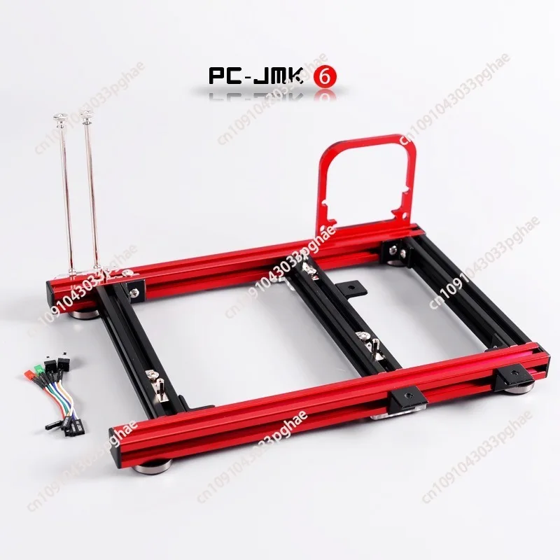 QDIY personalized small chassis bracket aluminum open chassis ATX is suitable for small main board itx chassis