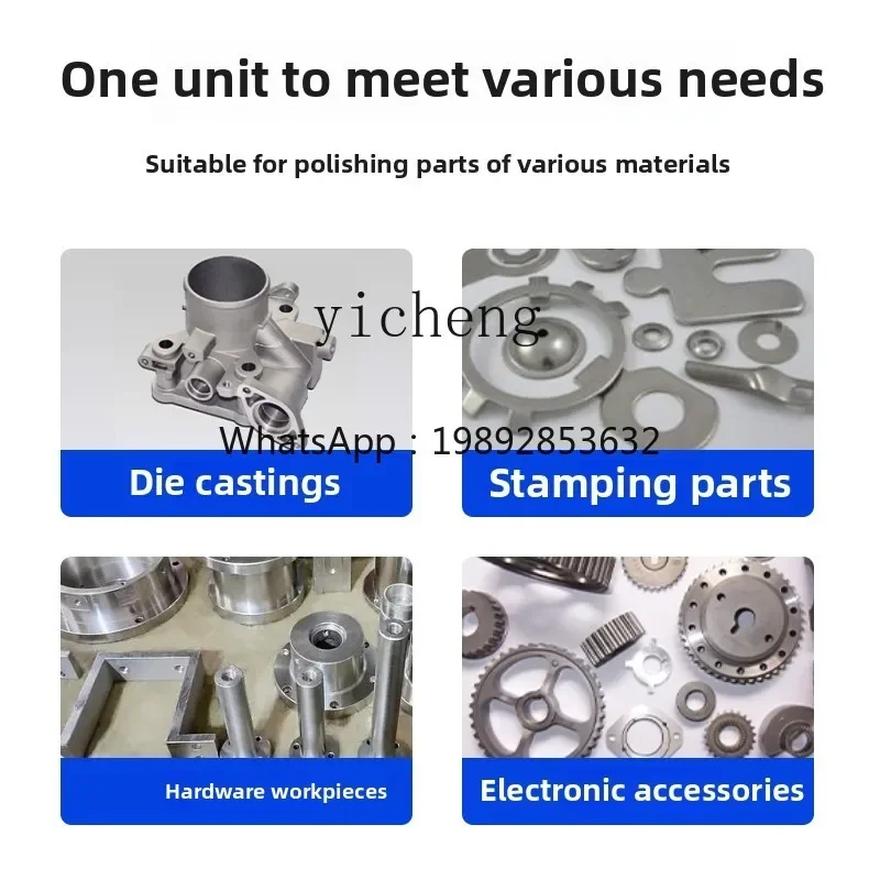 Máquina de polimento de tambor a1, moedor de barril de rolo hexagonal, máquina de acabamento de metal, retificadora octogonal