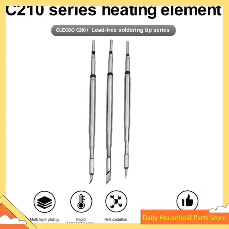 سلسلة C210 نصائح لحام الحديد المتكاملة والتدفئة الأساسية كفاءة التوصيل الحراري استعادة درجة الحرارة ل C210 الساخن!