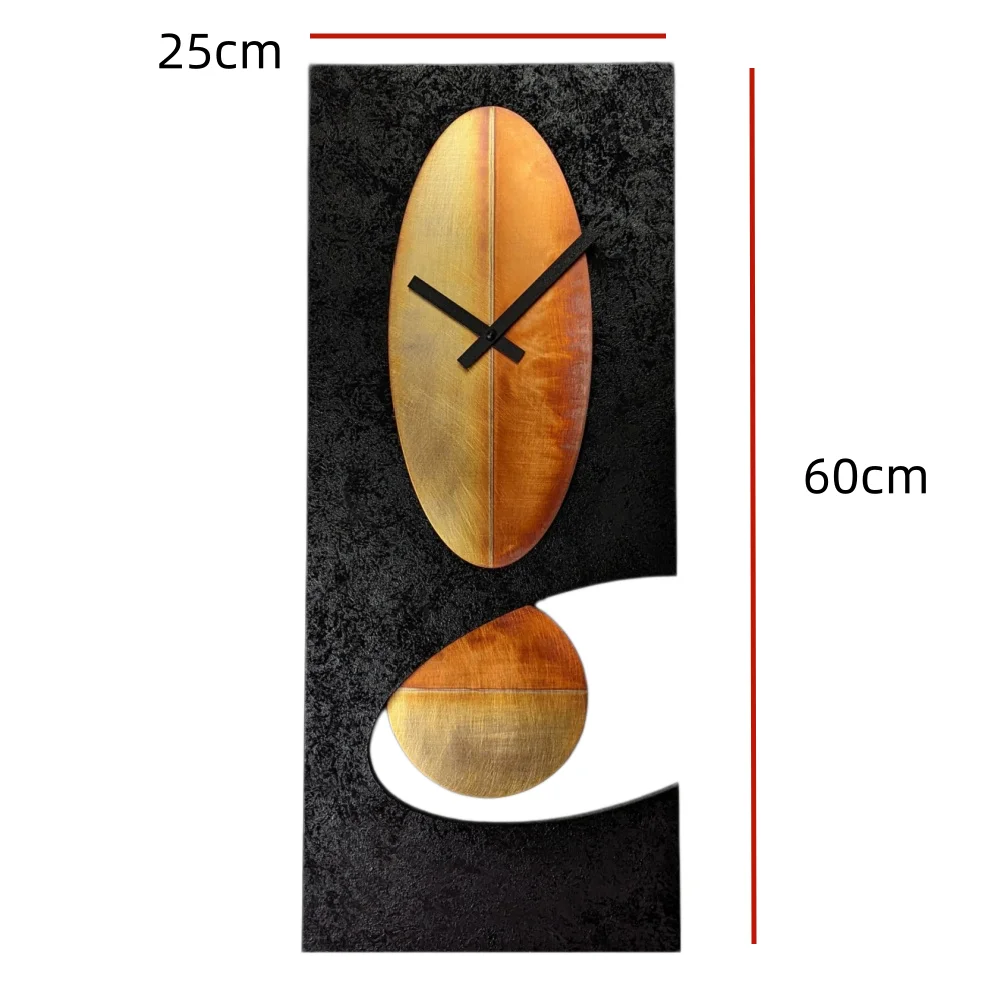 Wall Clock Brief Quartz Clocks Swingable Pendulum Times Creative Silent Loudspeaker Mute Watches Hours