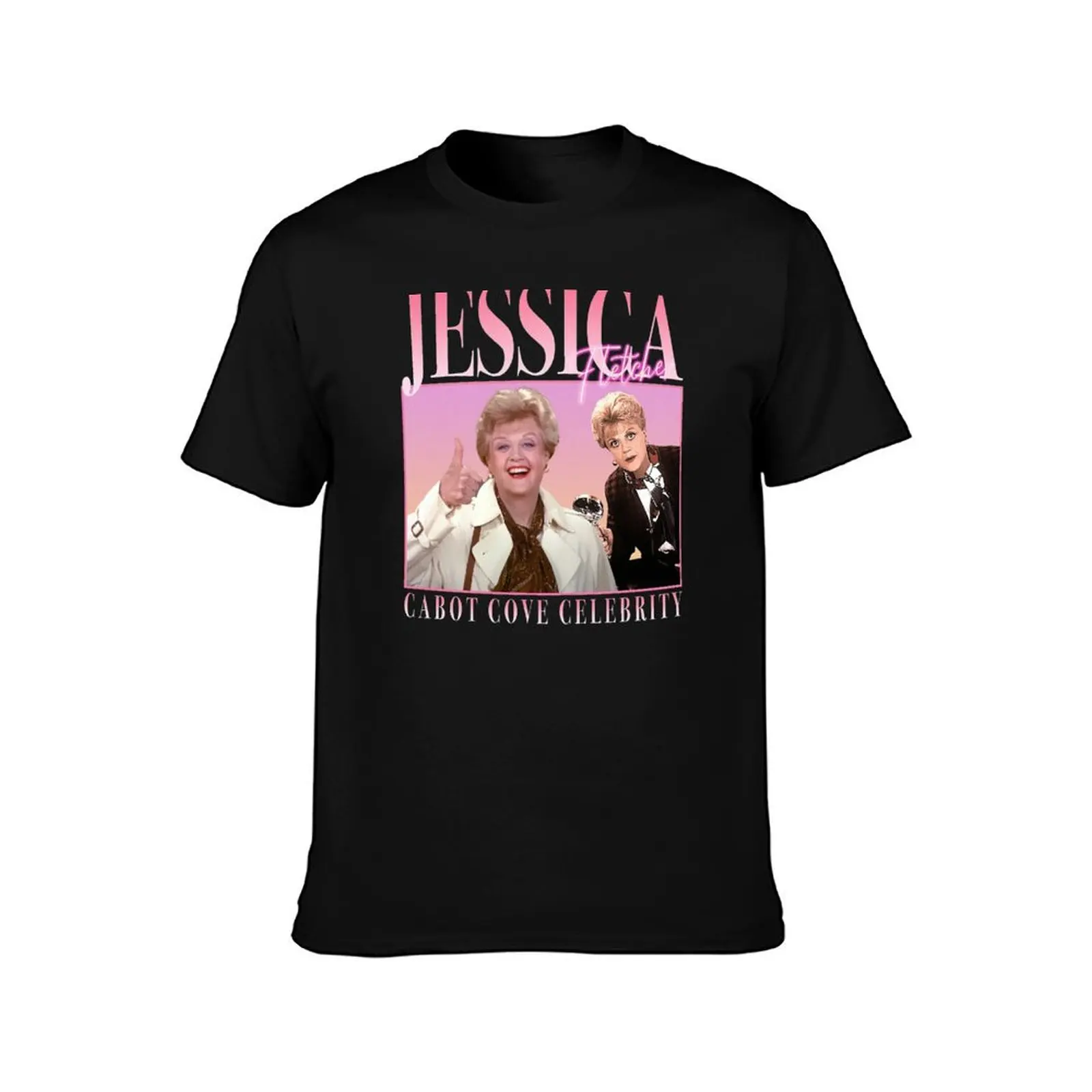 Jessica Fletcher Cabo Cove Celebrity T-Shirt Athletic Fit Sports Short Sleeve Top T-Shirt
