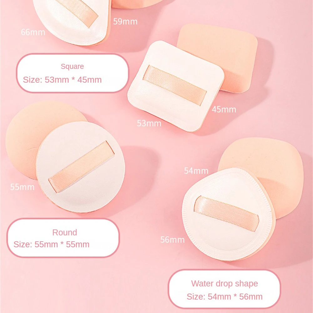 Cotton Candy Air Cushion Cosmetics Puffs for Beauty Foundation Blush Powder Makeup Sponge Puff Round Square Triangle Makeup Puff