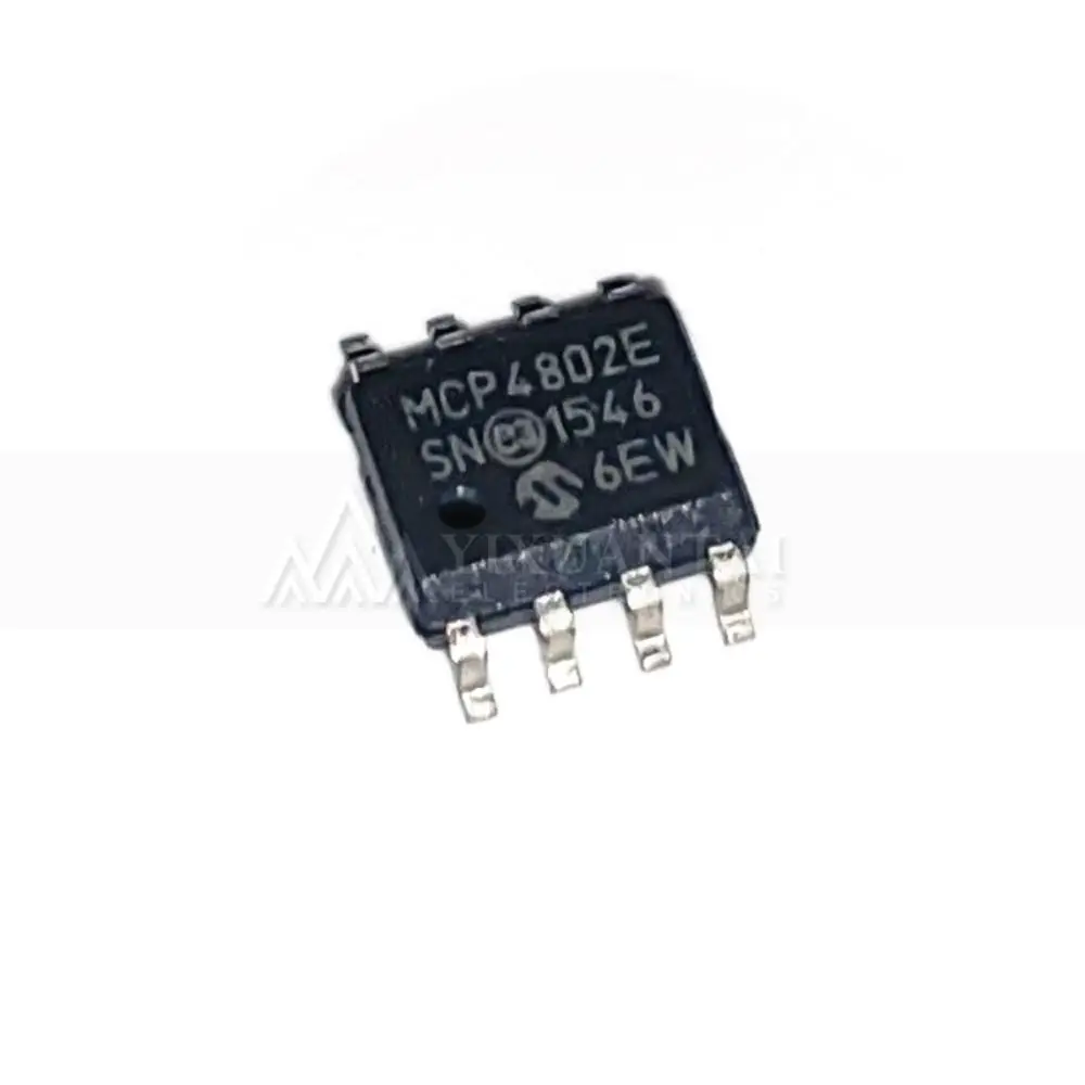 10piece  MCP4802-E/SN MCP4802E  MCP4821-E-SN MCP4821E  MCP4822-E-SN MCP4822E  MCP4921-E-SN MCP4921E   8-SOIC  New and Original