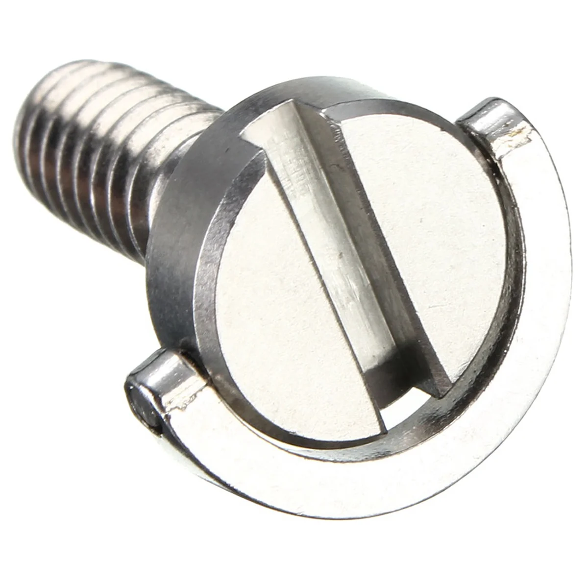 ABYC ยาว 1/4 "D-Ring สกรูสแตนเลสสําหรับกล้องขาตั้งกล้อง QUICK RELEASE PLATE Silver