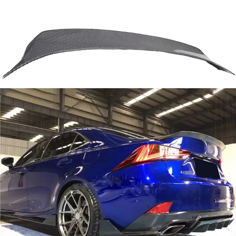 

Carbon fiber rear spoiler for 2013-2017 Lexus IS200t and IS300
