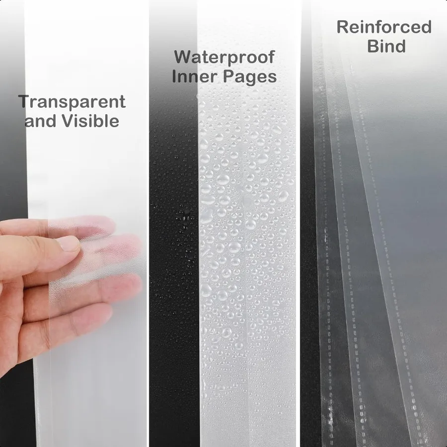 2 Packs A3 Diamond Paintings Storage Books Large 30x40 Diamond Art Storage Presentation Book with 60 Pags Diamond Painting Art