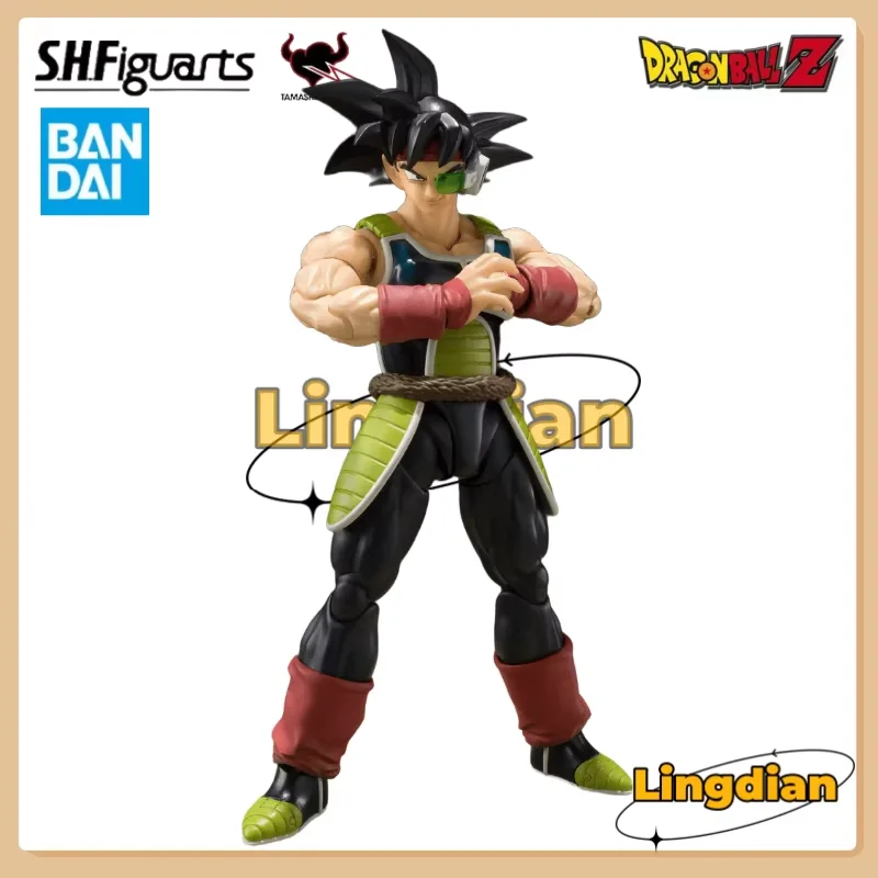 Brand New 100% Original Bandai Shf SH Figuarts Dragon Ball Bardock Burdock Action Figures Model Toys Gift Collection in Stock