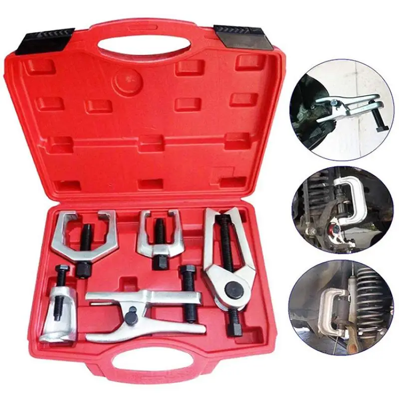 Herramienta de eliminación de cabeza de bola multifunción, extractor de cabeza de bola de coche, varilla de amarre de brazo inferior, extractor de cabeza de bola