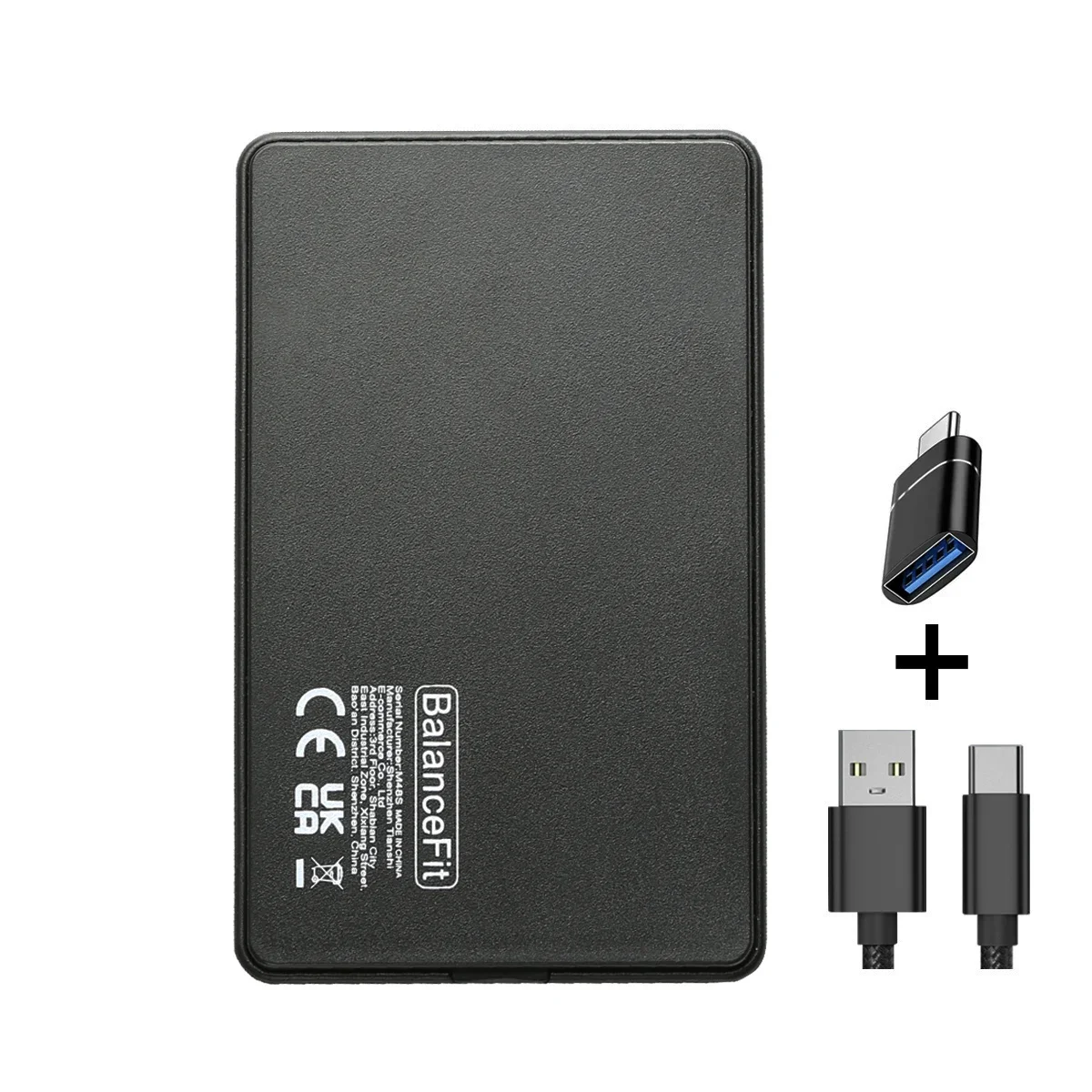 

Ultra-Fast USB 3.0/USB3.1 to SATA Hard Drive Enclosure - 5Gbps UASP Compatible with 2.5-Inch HDD/SSD for PC Laptops and Desktop