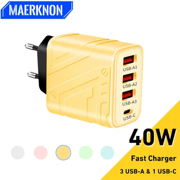IPhone Android 5V için USB C şarj/2A USB hızlı şarj evrensel tip C cep telefonu şarj güç adaptörü IPhone 15 için Xiaomi