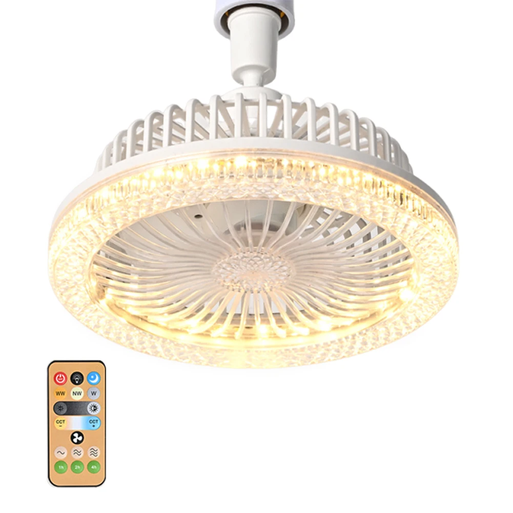 Modern Ceiling Fan with Lights and Remote Silent Ceiling Fan for Bedroom Living Room Kitchen