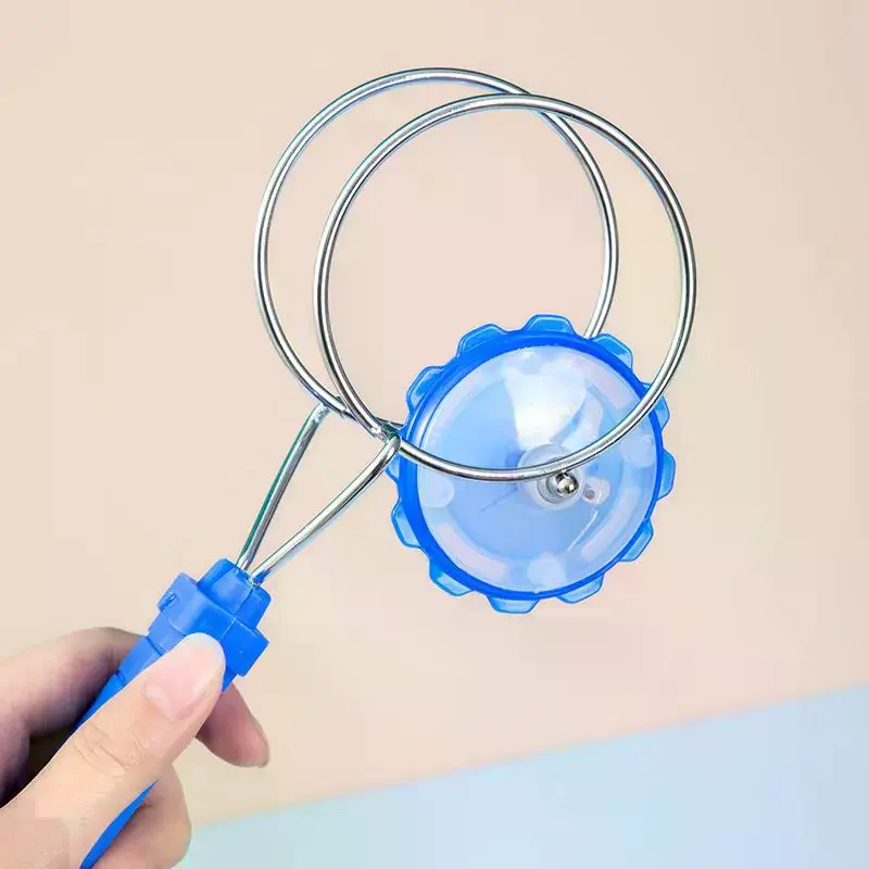 Magnetic Spinning Top With Colorful LED Lights - Auto Glows When Spinning Outdoor/Indoor Toy Party Favors Gifts For Children