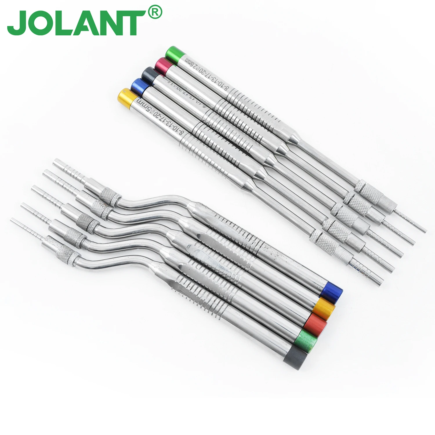 

JOLANT Dental Implant Osteotome Instruments Dental tooth extraction tool maxillary Sinus Lift Bended Straight Concave Tips