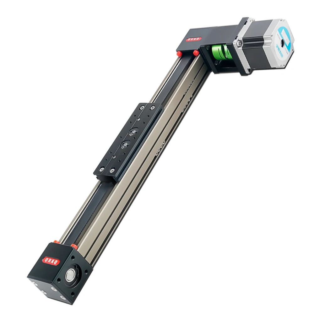 40 Slide Guide Belt Drive Linear 300mm 400mm 500mm 600mm Actuator Router Motorized Nema Stepper Motor  Linear Rail