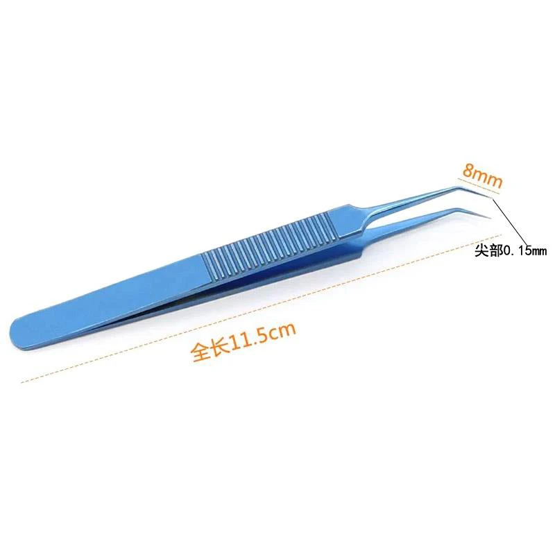 Fue-Pinzas para trasplante de cabello, plantador de Trasplante de Cabello, pinzas de titanio