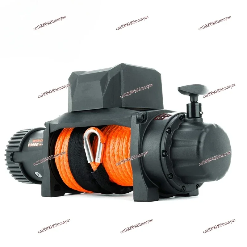 

4x4 Electric Winch Wireless Recovery 12v 13500Lb / 6125Kg With Synthetic Rope