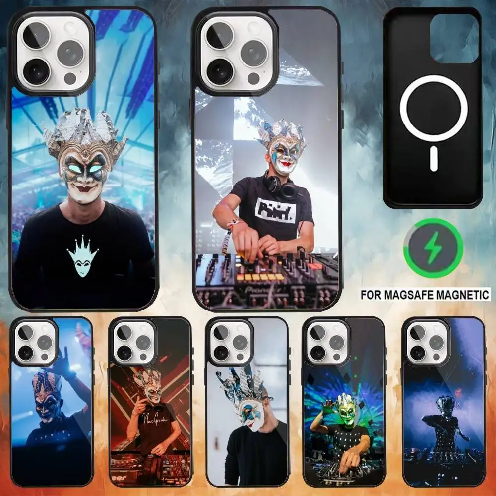 

DJ B-Boris B-Brejcha Phone Case For iPhone17,16,15,14,13,12,11 Plus,Pro Max Magnetic Magsafe Wireless Charging