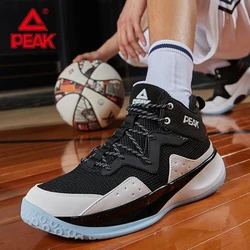 Peak Basketball Shoes Men's Speed Series Competition Outdoor Comfortable Breathable Non-slip Wear-resistant Sports Shoes