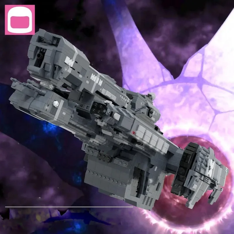 

MOC-90354Новый классический космический линкор, строительный блок, модель 4818 деталей, строительный блок на день рождения для мальчиков и детей, игрушка в подарок