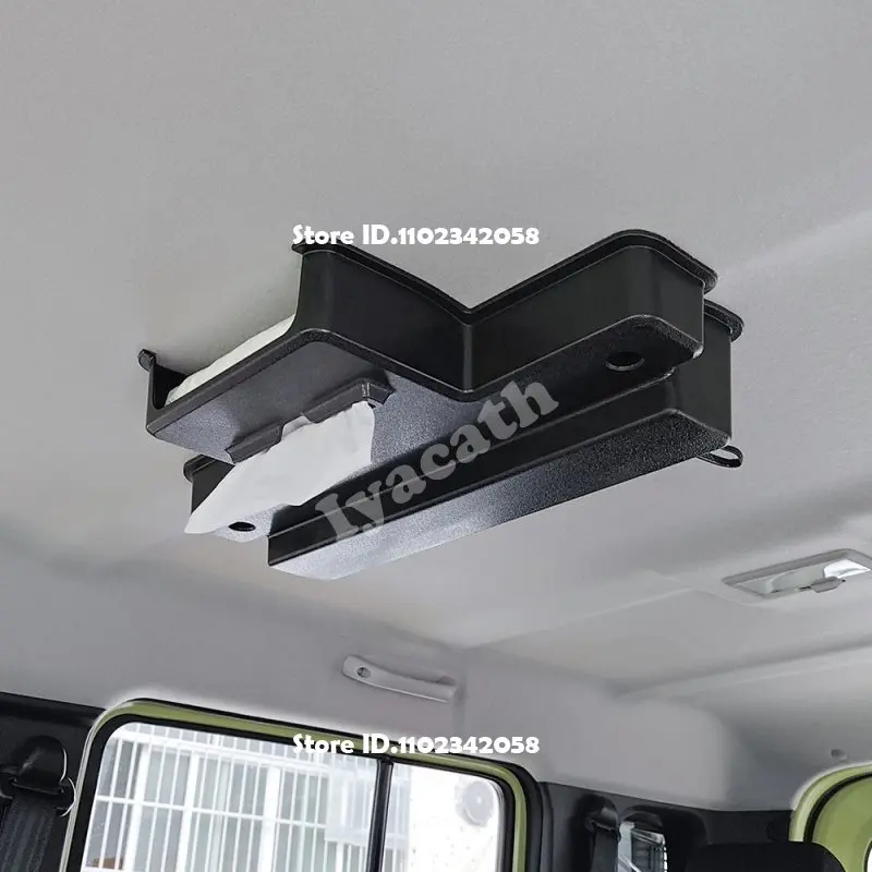 FOR SUZUKI Jimny Nomade 5/SIERRA 3 2025 2026 Seiling Storage Roof Tissue Box Tissue Umbrella Storage Holder Interior Accessories view 5