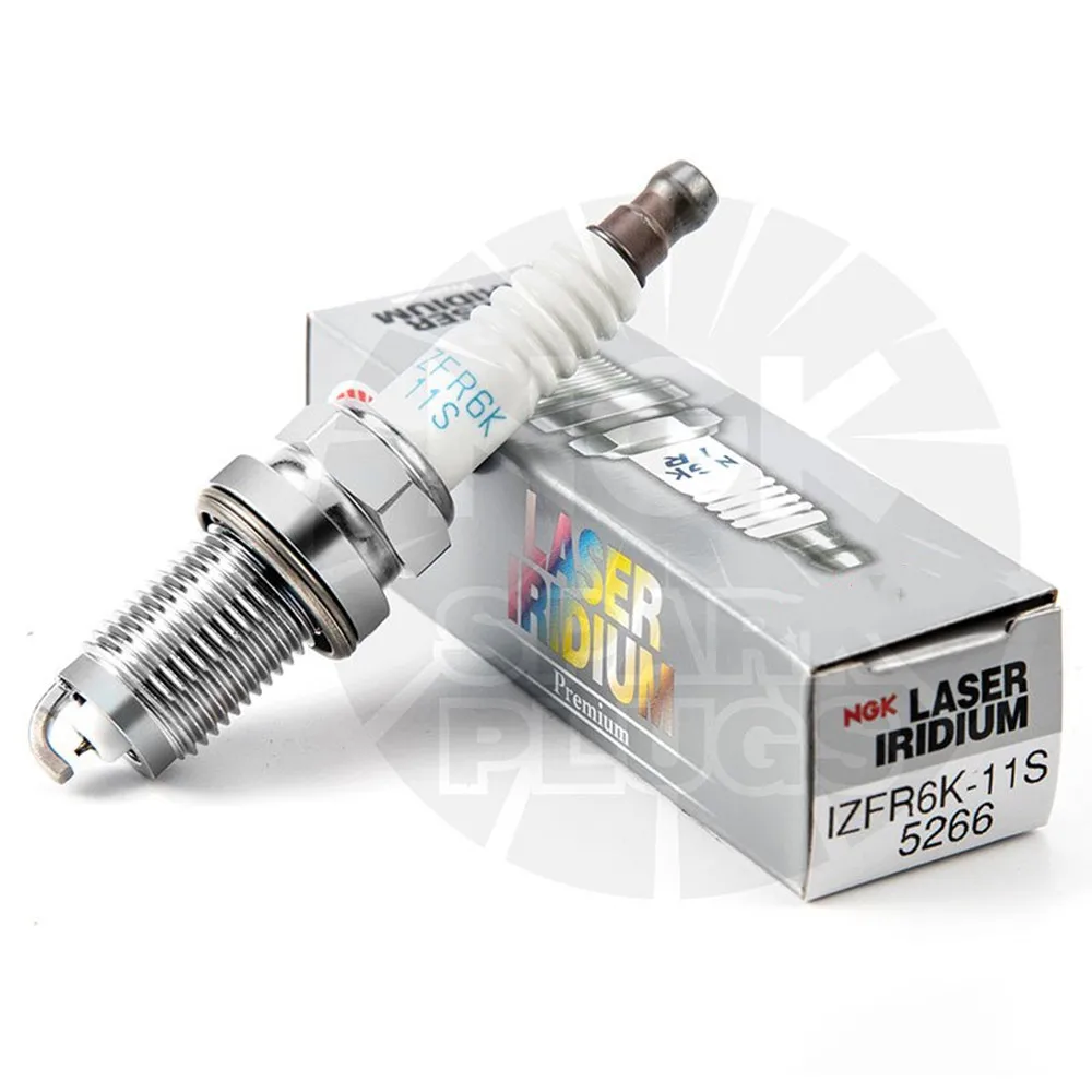 

4-6pcs Brand New Laser Iridium Platinuim Spark Plug IZFR6K-11S 5266 for 98078-561BW 98078-561CW 9807B-561BW 9807B-561CW