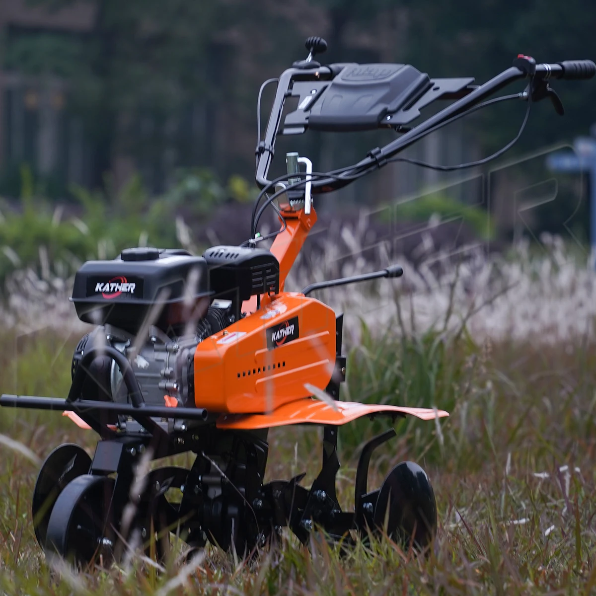 China Motocultor Agriculture Farm Tools 7/7.5hp 170f 4 Stroke  Engine Power Tiller Belt Driven Cultivators Rotary Weeder