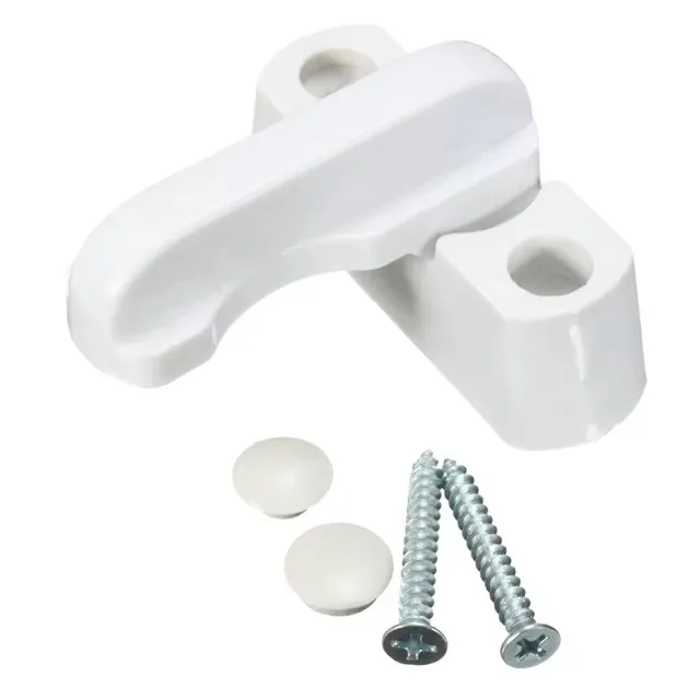 Serrures en T avec clé serrure de fenêtre externe boucle serrures de sécurité en alliage UPVC porte 