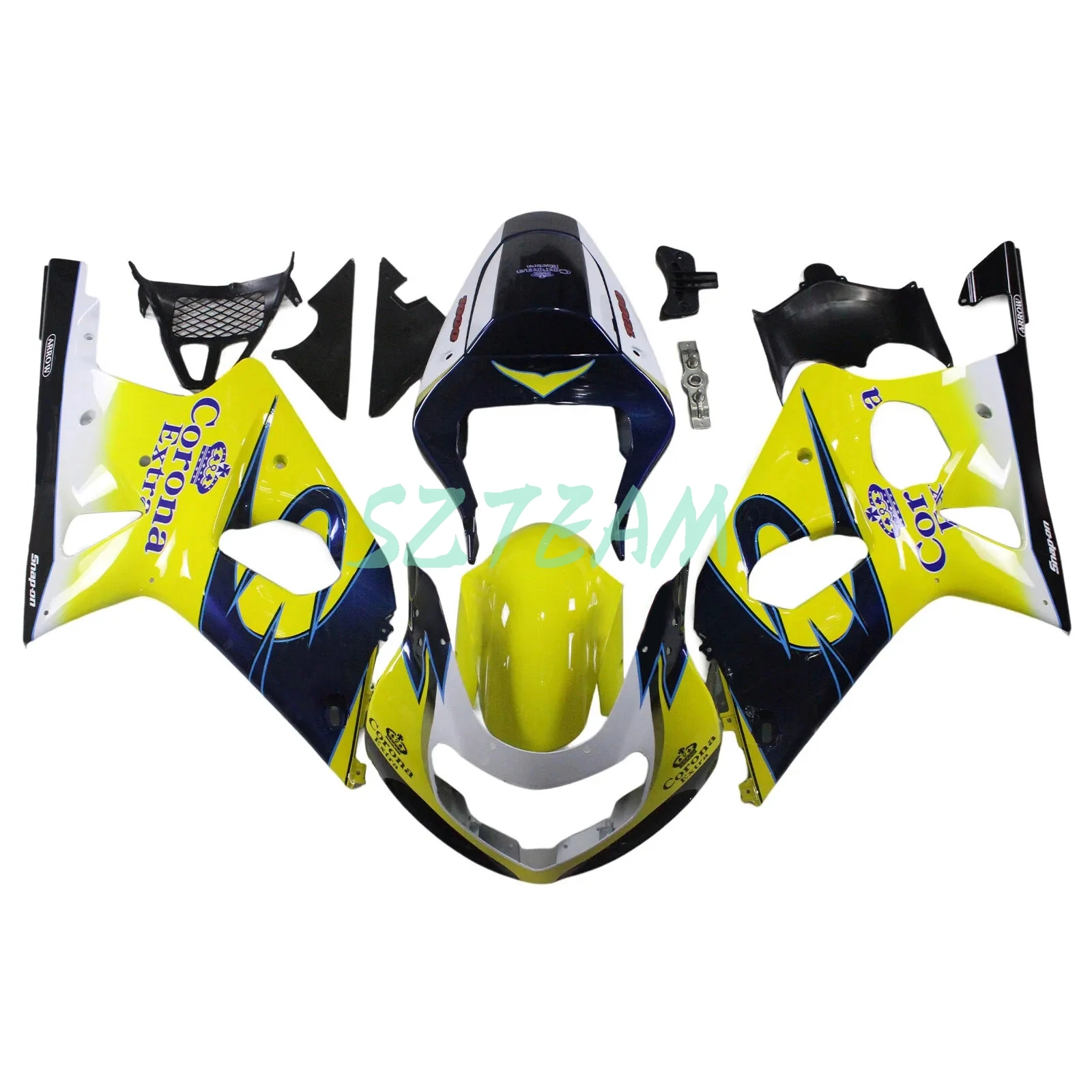 2000 2001 2002 for GSXR1000 Hot Style Fairing Kit GSXR 1000 00 01 02 Motorcycle Fairings Set Bodywork Panel Fit