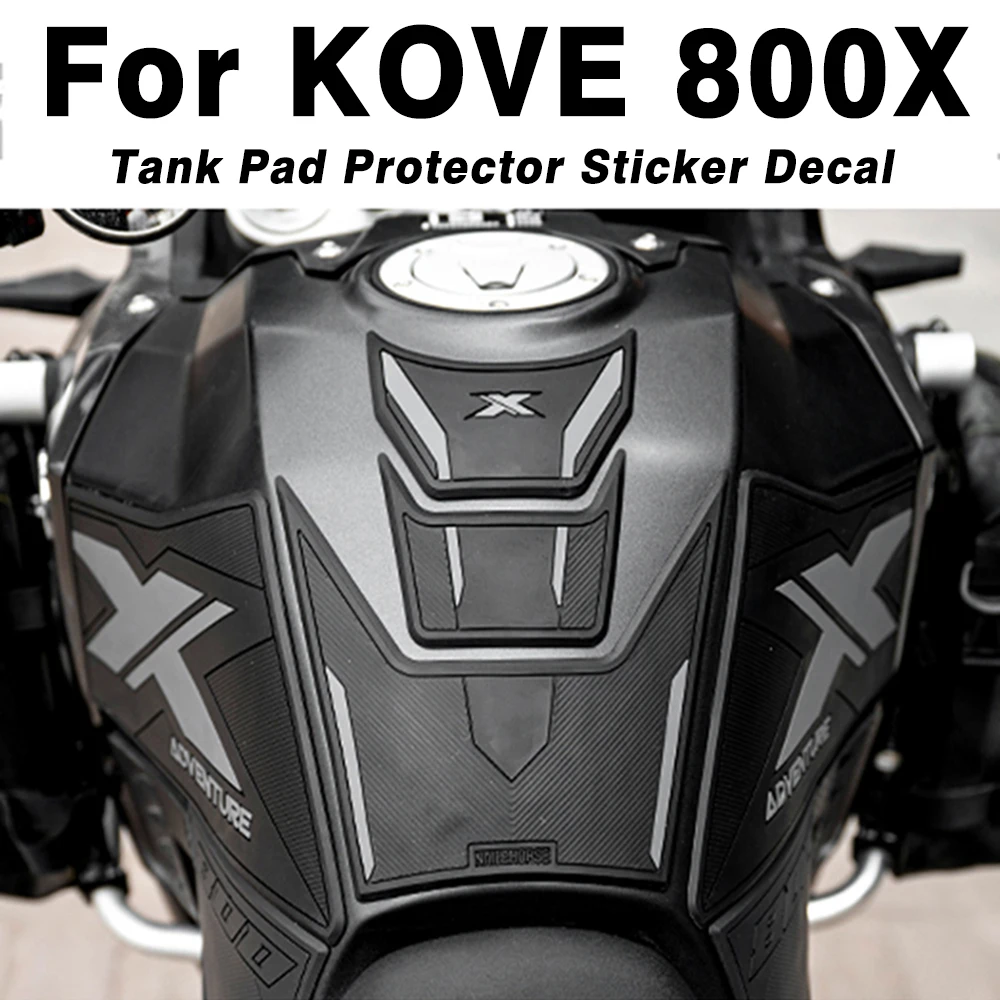 For KOVE 800X Colove 800X 800 X Motorcycle Dedicated anti-scratch Fuel Tank Pad Decorative Decals Protective Stickers