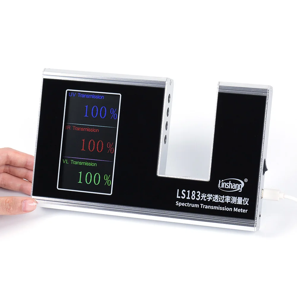 Customization LS183 Spectrum Transmission Meter for Transparent Materials VLT Visible Light Transmittance Measurement Glass PMMA