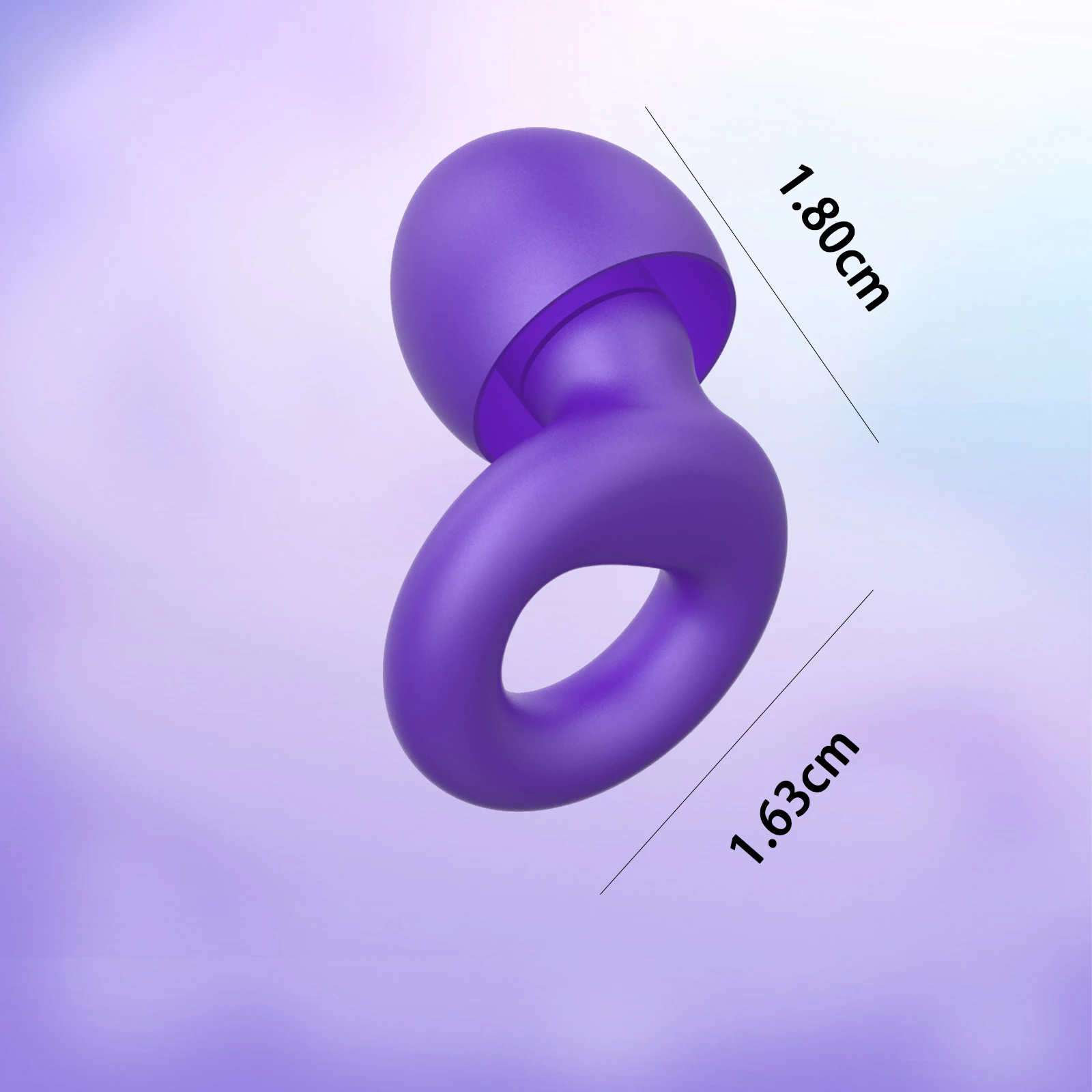 سدادات أذن من السيليكون فائقة النعومة للنوم والسباحة والعمل - حماية سمعية قابلة لإعادة الاستخدام لتقليل الضوضاء 8 أطراف أذن في XS/S/M/L #6