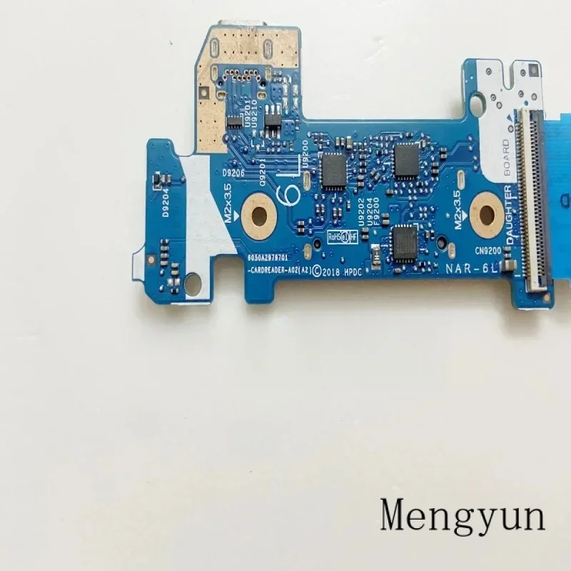 For Hp 14S-CR 14-DK 14-CK 14-CF Laptop USB 3.1 Type C Card Reader Power Board L24483-0. 01 6050A2979701 100% Tested