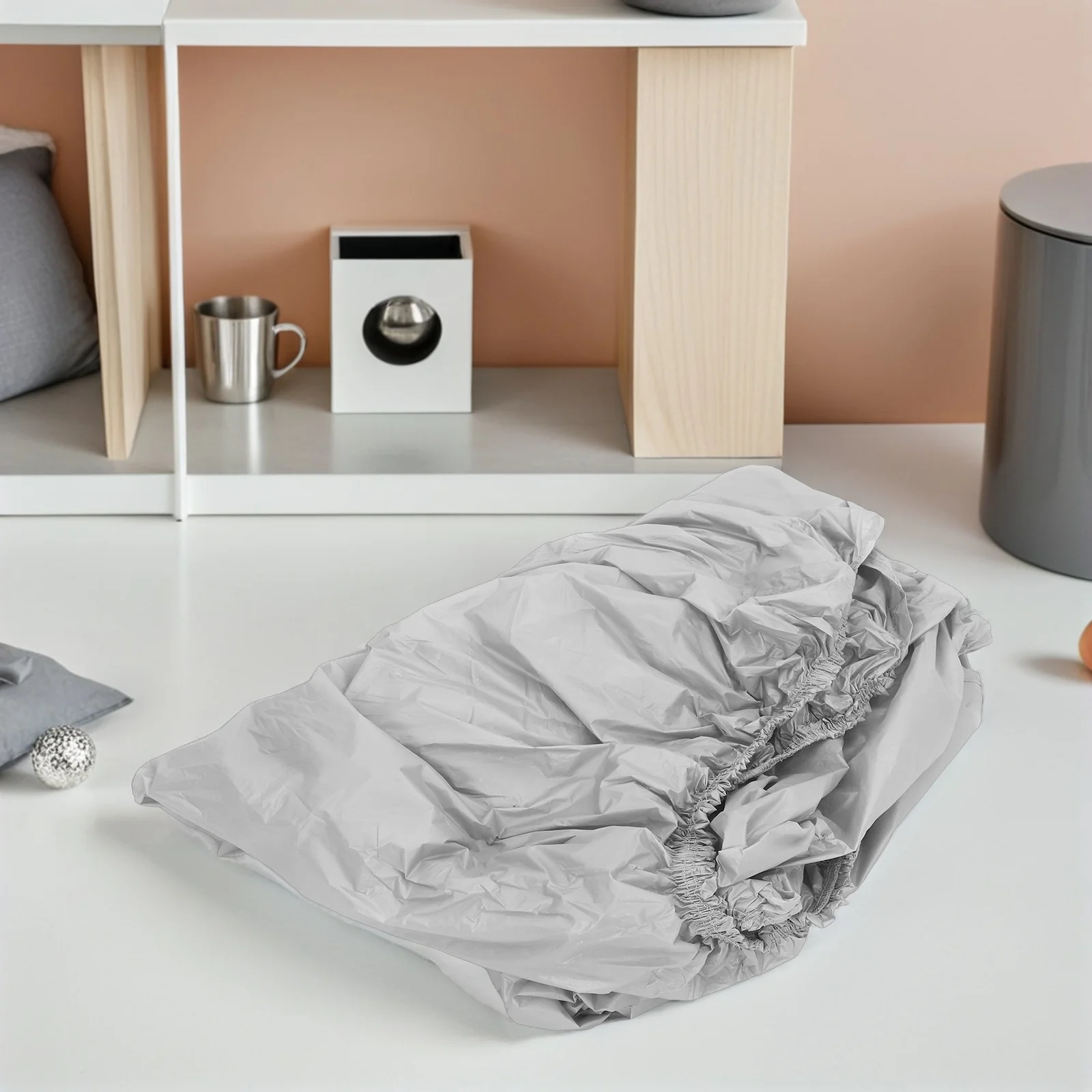 

Car Cover L Size Silver Waterproof Dustproof Sun Shade For Outdoor Indoor Use Heavy Duty Weather Proof Suv Summer Car Hood