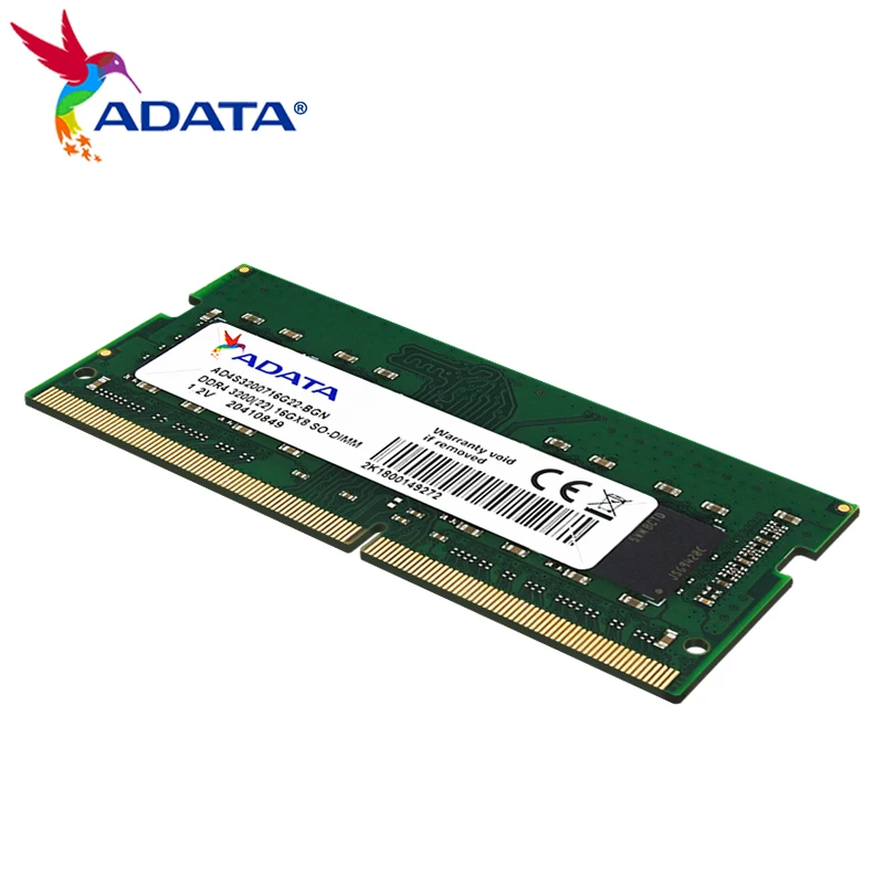 Imagem -02 - Adata-memória Ram Ddr4 3200 So-dimm Original para Laptop Ddr4 8gb 16gb 32gb 3200mhz Alta Qualidade