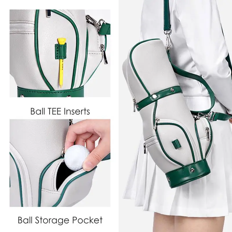 

НОВАЯ Портативная сумка PGM для хранения мячей для гольфа, Женская милая сумка для мячей для гольфа, многофункциональные принадлежности для гольфа