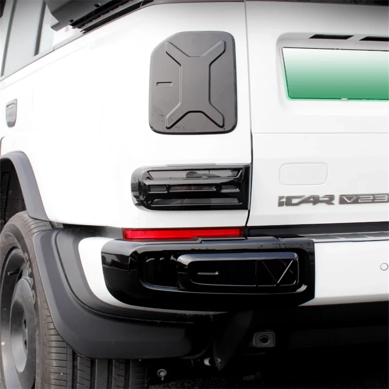 

Для Chery ICAR V23 2024 2025 внешние аксессуары передние и задние противотуманные фары, колпачки для зеркал заднего вида, защитная накладка